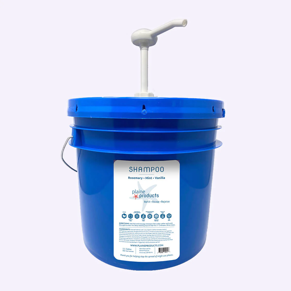WS - 3.5 Gallon Bulk Shampoo (Pump not included) - Image 3